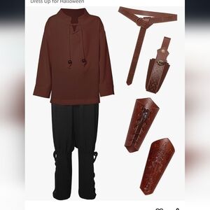 Boys medium medieval costume nwt